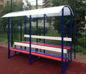 Купить Трибуна на 12 человек с козырьком (брус) в Благодарном 