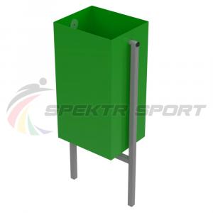 Купить Урна для мусора прямоугольная 370х250х650 мм в Благодарном 