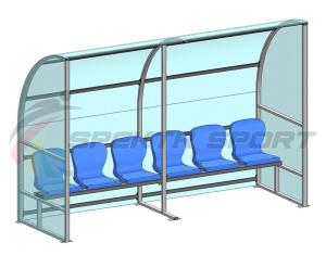 Купить Кабинка для игроков и судей на 6 мест в Благодарном 