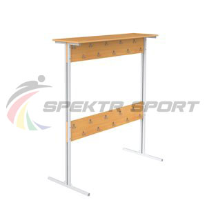 Купить Вешалка напольная двухсторонняя на 20 мест в Благодарном 