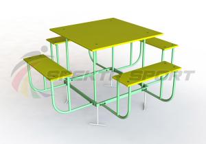 Купить Столик со скамейками арт. SP УБС1 в Благодарном 