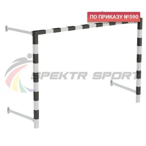 Купить Ворота мини-футбольные складные без сетки 2х3х0,5 м. (к-кт) в Благодарном 