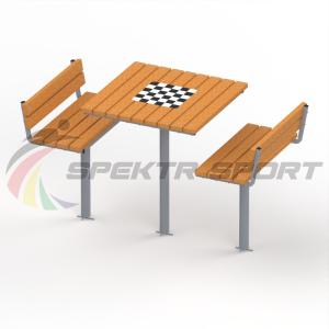 Купить Уличный набор два стула и стол шахматный в Благодарном 
