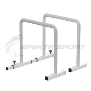 Купить Брусья напольные хайлетсы Spektr Sport цв. белый в Благодарном 