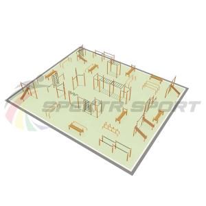 Купить Парковая площадка для Воркаут и WRK 6_76mm в Благодарном 