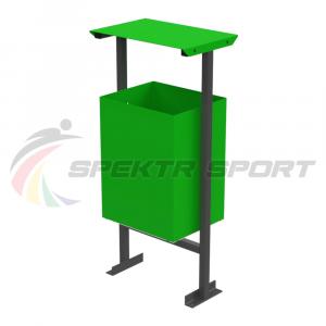 Купить Урна для мусора прямоугольная с навесом «Бабочка» в Благодарном 