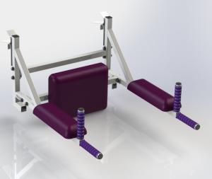 Купить Брусья-пресс и подставка под штангу Джет 4 цв. белый в Благодарном 