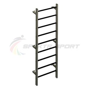 Купить Шведская стенка метал. с прорез. перекладинами Джет 1П цв. серый в Благодарном 