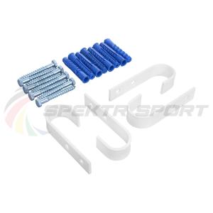 Купить Комплект настенного крепежа для турника 3 в 1 (2 в 1) крюки белые в Благодарном 