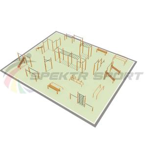 Купить Парковая площадка для Воркаут и WRK 5_76mm в Благодарном 