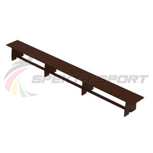 Купить Скамья гимнастическая (лам. фанера 15мм) 2500х240х245мм в Благодарном 