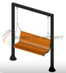 Купить Качели "Бриз" со спинкой в Благодарном 