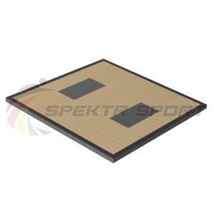 Купить Помост тяжелоатлетический с окантовкой 3х3х0,1м, рез. амортизаторы 1х0,5х0,04м в Благодарном 