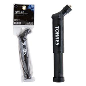 Купить Насос "TORRES" двойного действия, 15 см, пластик, с бок.горлов., игла (7 мм), черный в Благодарном 