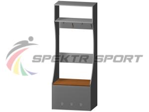 Купить Индивидуальное место хоккеиста (ЛДСП) ширина 800 мм в Благодарном 