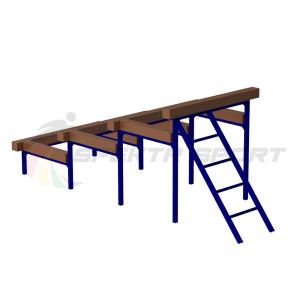 Купить Элемент полосы препятствий Разрушенная лестница в Благодарном 