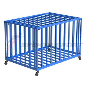 Купить Корзина для хранения мячей передвижная металлическая (стенки - мет. профиль) Разборная в Благодарном 