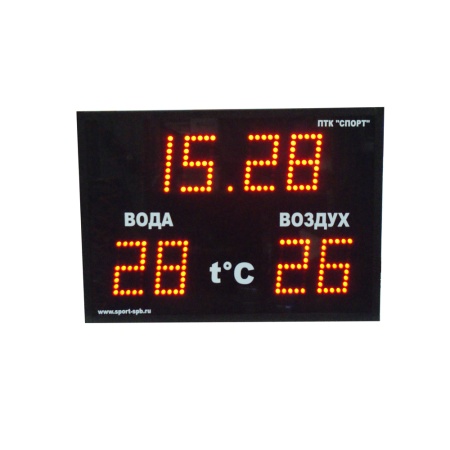 Купить Часы-термометр СТ1.13-2t для бассейна в Благодарном 