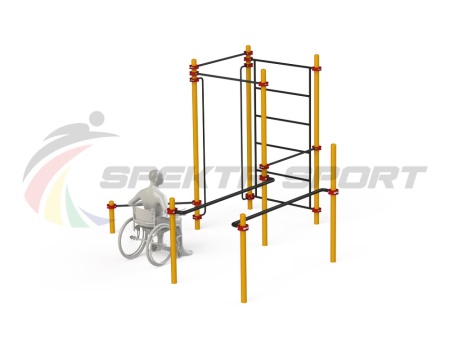 Купить Спортивный комплекс для инвалидов-колясочников WRK-D18_76mm в Благодарном 