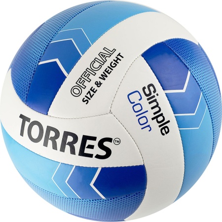 Купить Мяч волейбольный Torres Simple Color любительский р.5 в Благодарном 